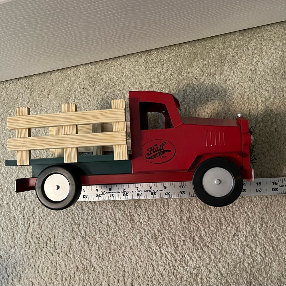 Hallmark Hall Bro's Farm xmas Tree Holiday Pick-Up Delivery Truck Joy-2-U - Picture 4 of 8